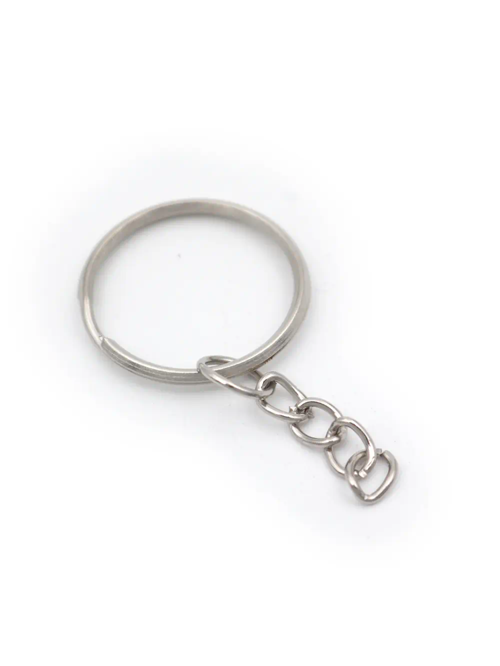 ARGOLLA PARA LLAVERO DE METAL, ARO FINO DELGADO