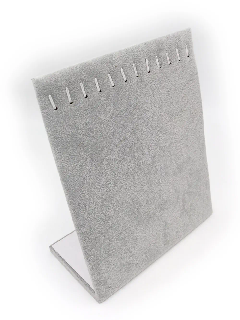 EXHIBIDOR DE COLLARES COLGANTE DE GAMUZA O TERCIOPELO