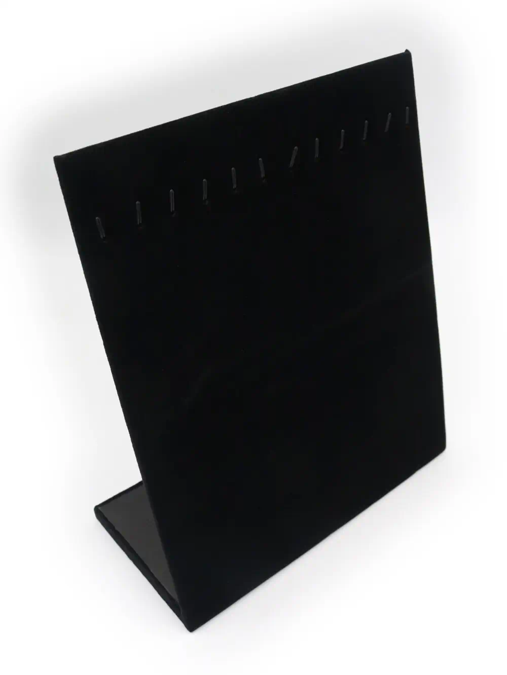 EXHIBIDOR DE COLLARES COLGANTE DE GAMUZA O TERCIOPELO