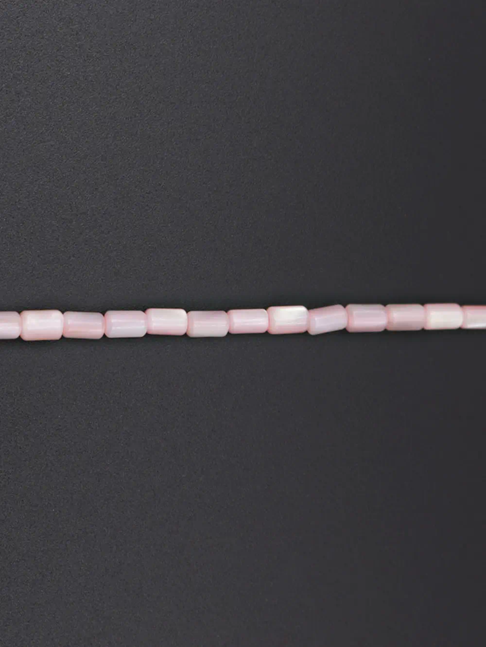 TIRA DE NACAR TUBO COLOR CORAL - Imagen 2