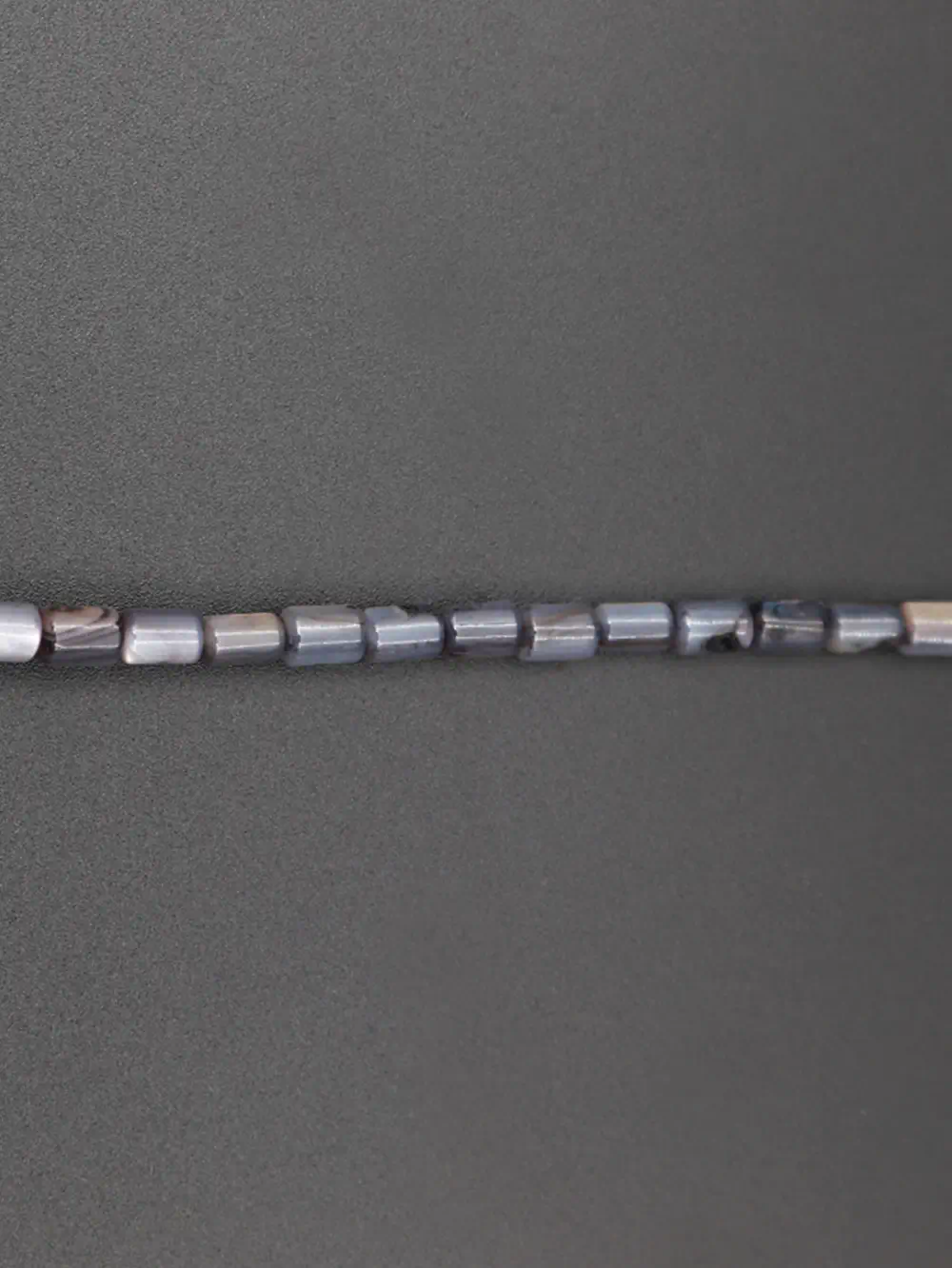 TIRA DE NACAR TUBO COLOR NEGRO - Imagen 2