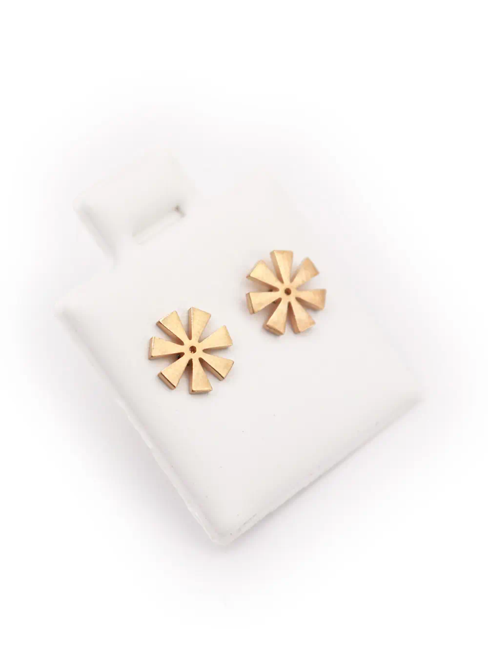 ARETE ACERO DORADO MODELO FLOR