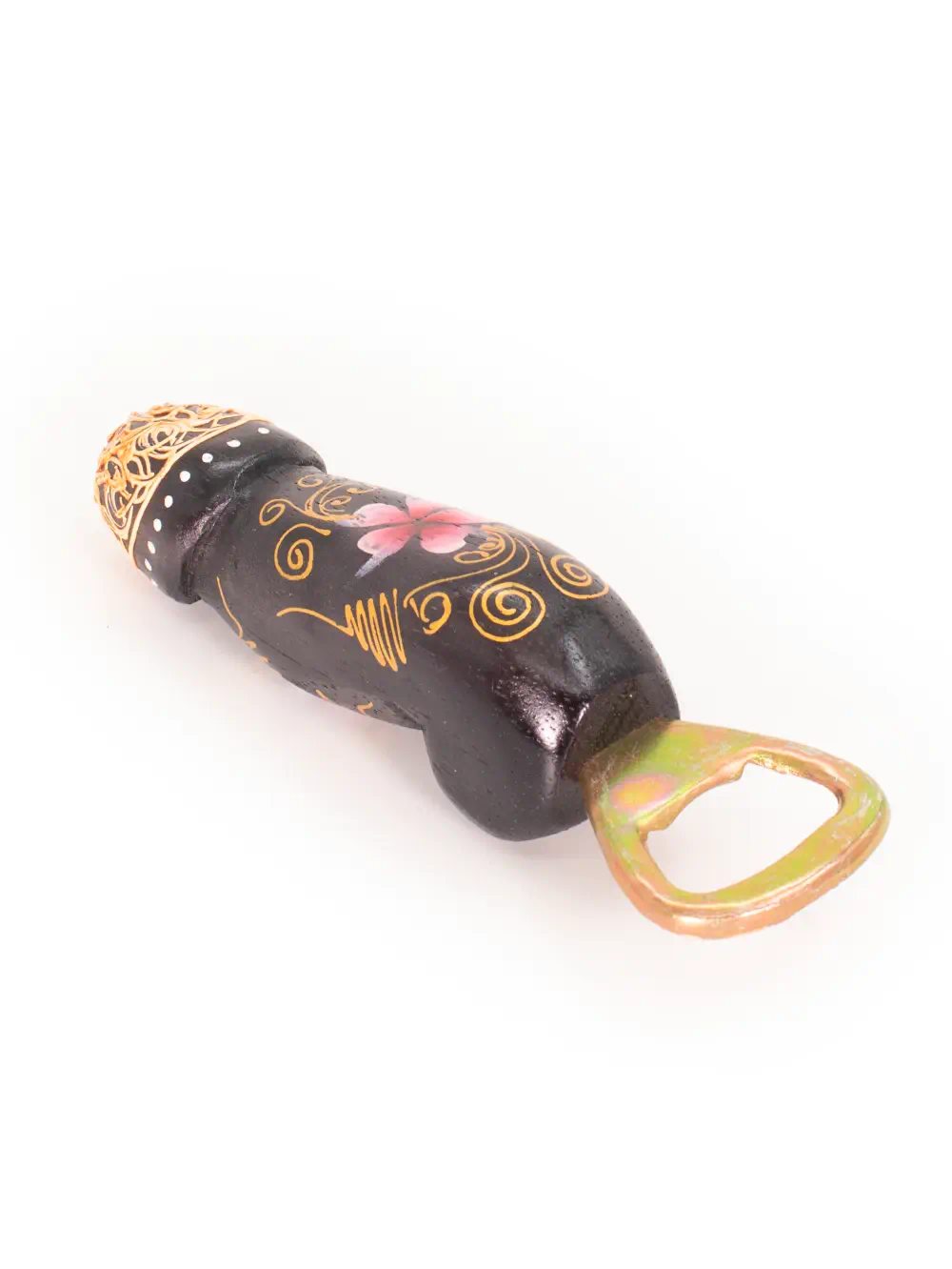 DESTAPADOR EN FORMA DE PENE NEGRO