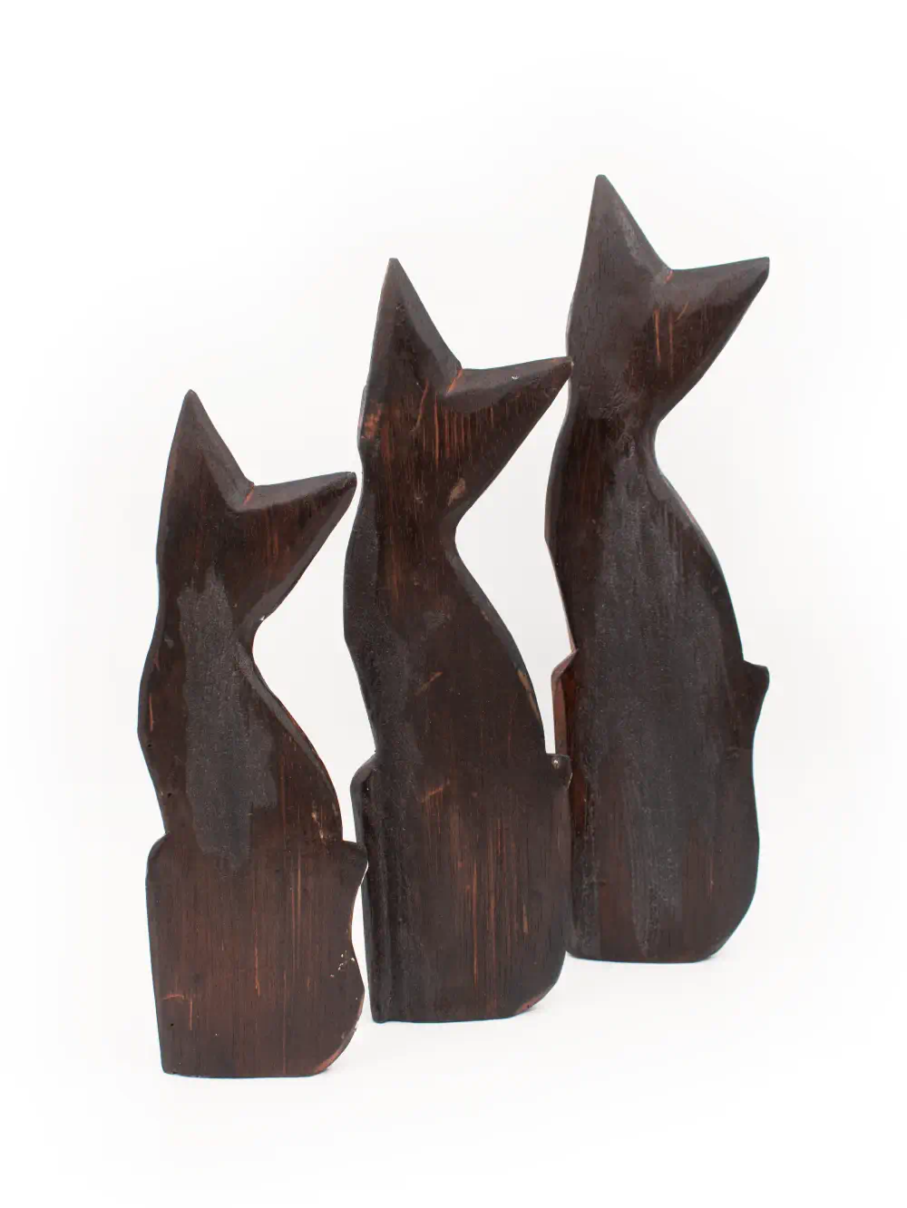 SET DE 3 GATOS MARRONES - Imagen 2
