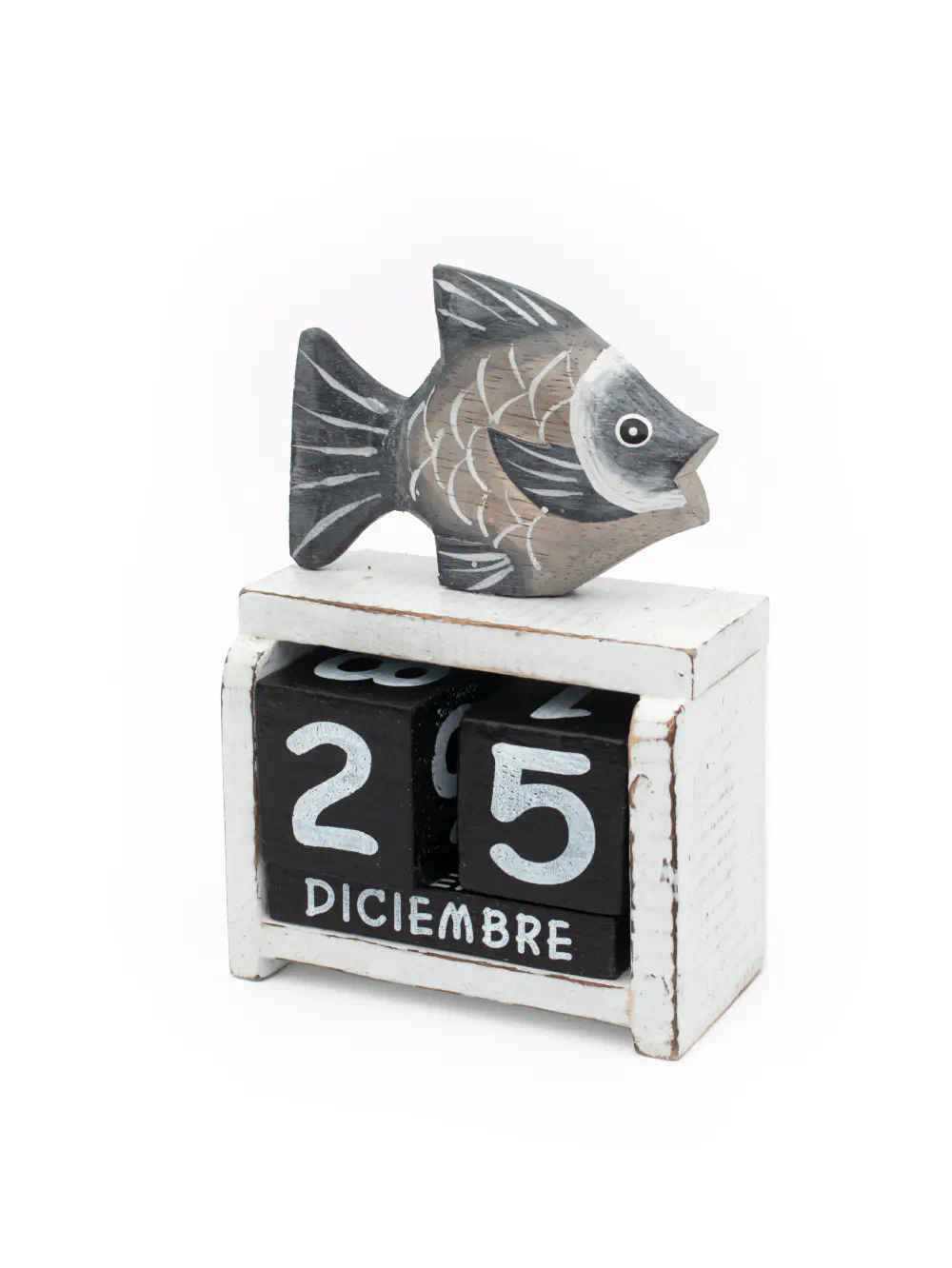 CALENDARIO DE MADERA PEZ