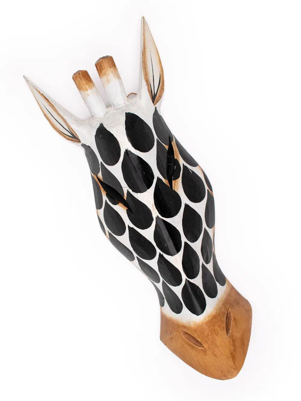 MÁSCARA DE JIRAFA DECORATIVA