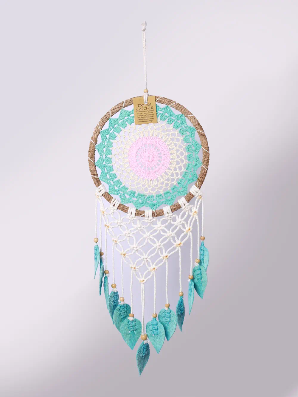 ATRAPASUEÑO KOBEL CROCHET CELESTE