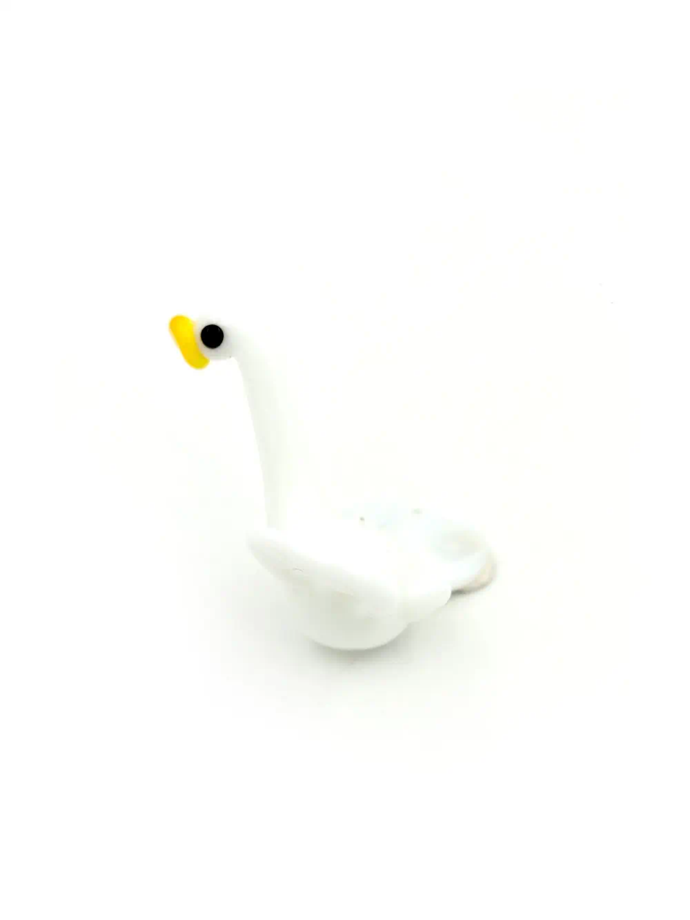 DIJE PASANTE DE VIDRIO FIGURA GANSO