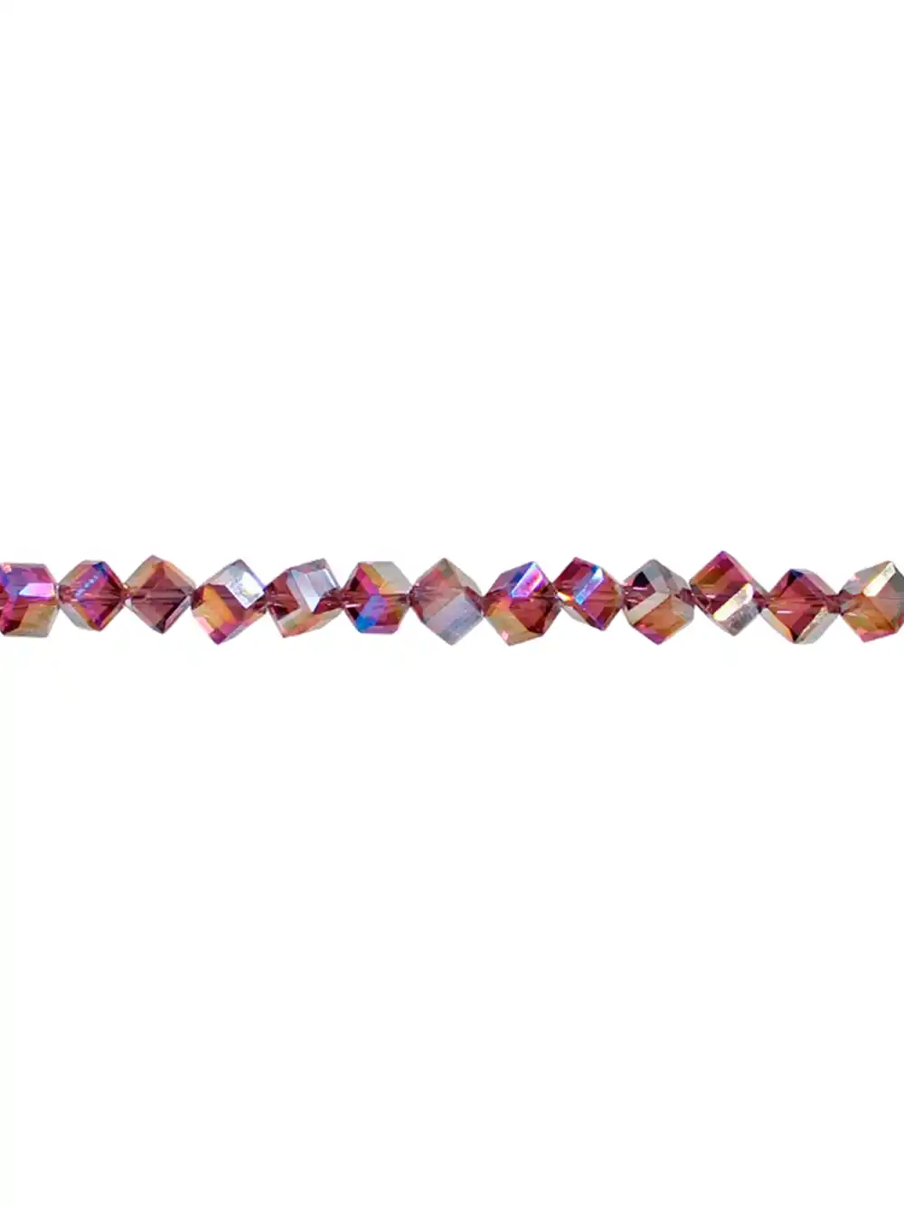 TIRA DE MURANO ROMBO PURPURA TORNASOLADO - Imagen 2