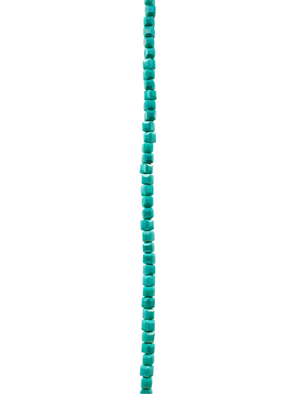 TIRA DE MURANO CUBO VERDE CELESTE