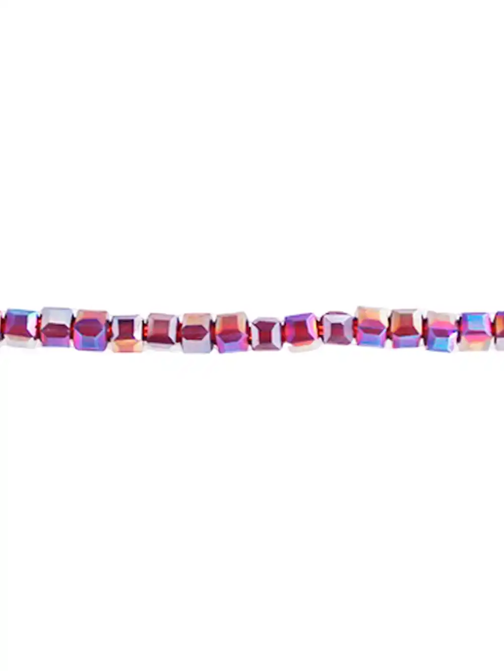 TIRA DE MURANO CUBO MORADO - Imagen 2