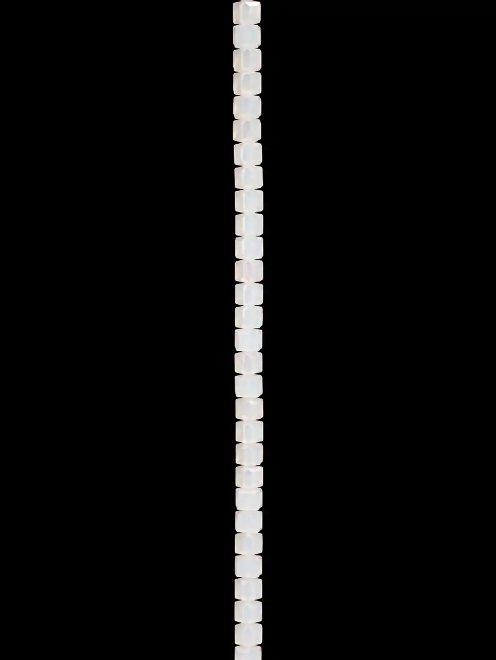 TIRA DE MURANO CUBO BLANCO
